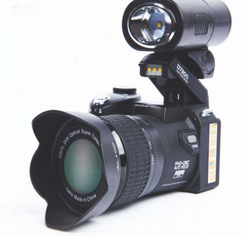 Digital Camera 33MP Auto Focus Professional DSLR Camera Telephoto Lens Wide Angle Lens Appareil Photo Bag