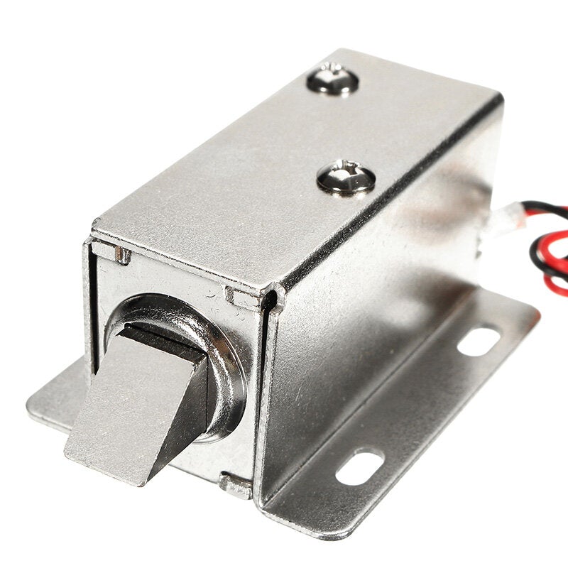 12V DC 1.1A Electric Lock Assembly Solenoid Cabinet Drawer Door