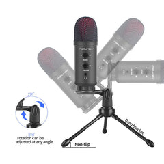 Condenser Microphone for Voiceover Work Online Singing Voice Overs USB Notebook PC Mic