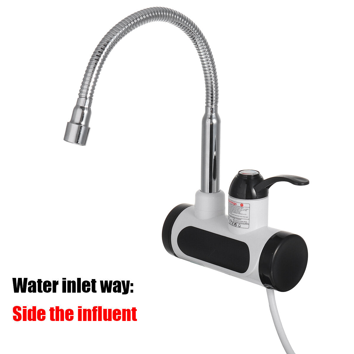 3000W Electric Faucet Tap Instant Hot Water Digital Heater Home Bathroom Kitchen