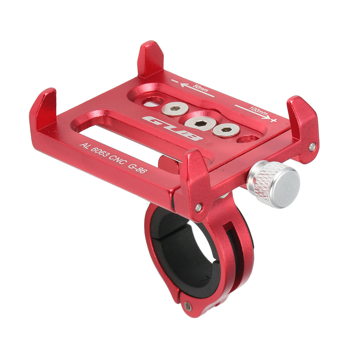 Bike Phone Holder Adjustable Quick Release Bicycle Phone Mount for 3.5-6.2inch Phone Cycling