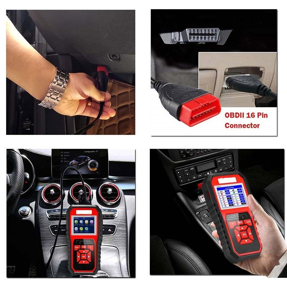 OBDII Scanner Code Reader Professional Anto Car Diagnostic Check Engine Light Scan Tool for All Cars