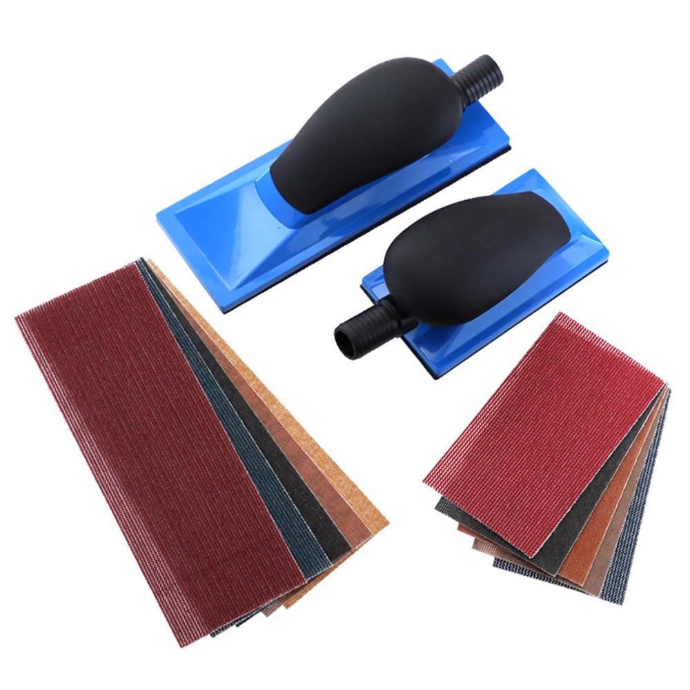 ABS Vacuum Hand Push Pad Grinding Plate Sheet Spray Paint Tool for Wood Polishing Building Cleaning