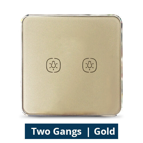 Wireless Remote Switch Work with Tuya Hub One Two Three Gangs Touch Switches Sticker Battery Power 2MQTT deCONZ