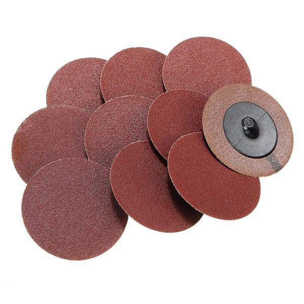 10pcs 2 Inch 120 Grit Sanding Discs Sandpaper Abrasive Tool.