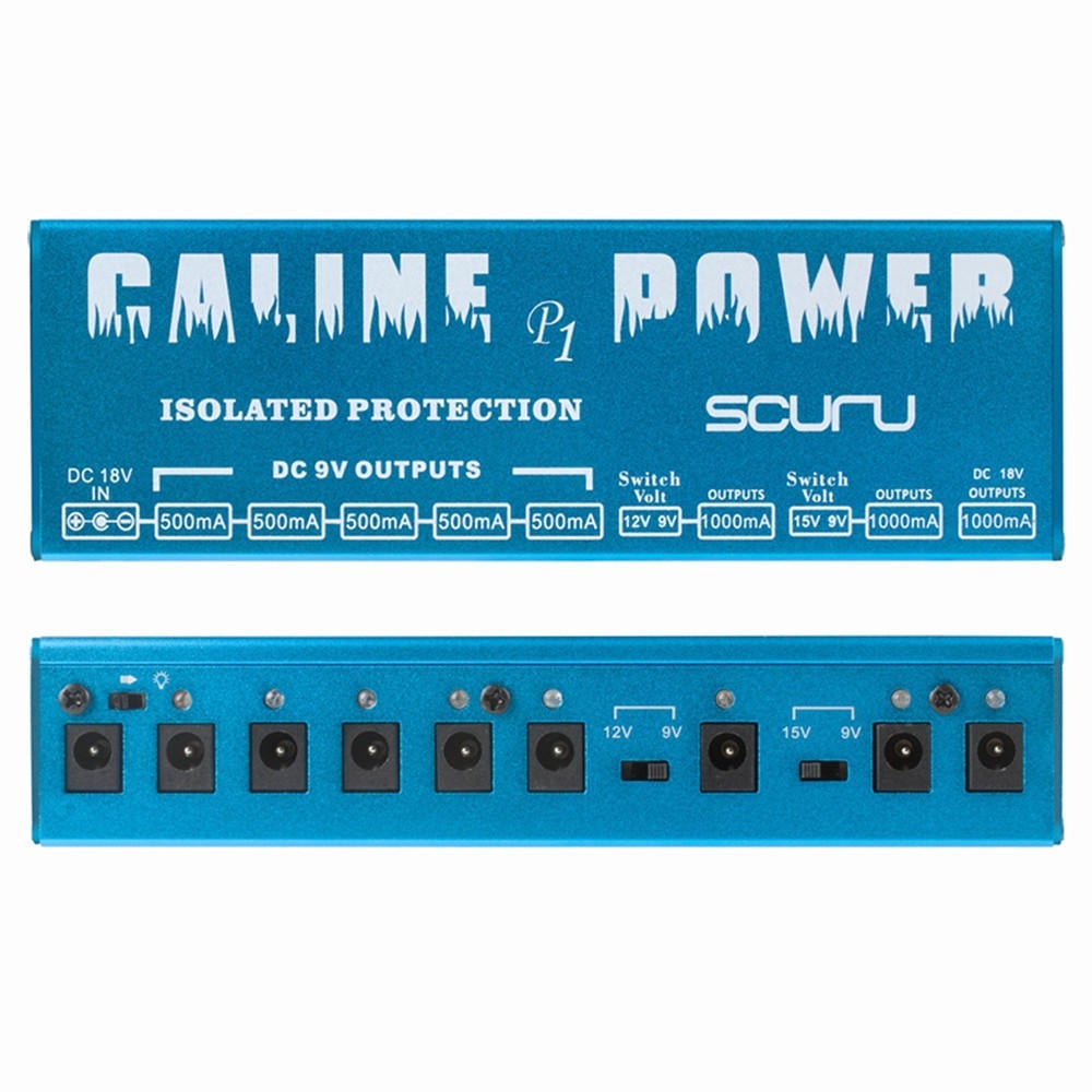 18V 8 Isolated Power Supply Guitar Effects Pedal for 9V 12V 15V 18V Guitar Effects