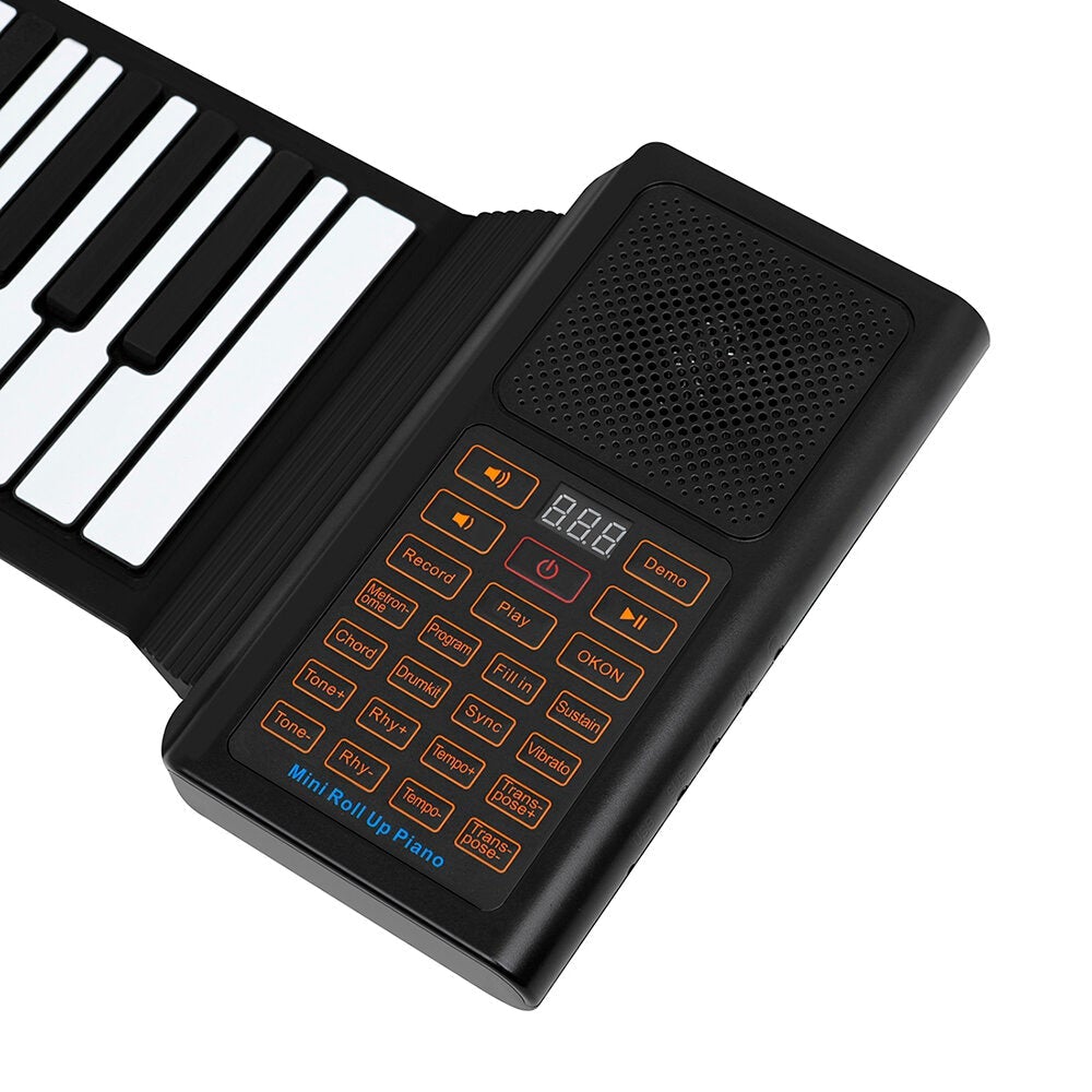 61 Standard Keys Foldable Hand roll piano