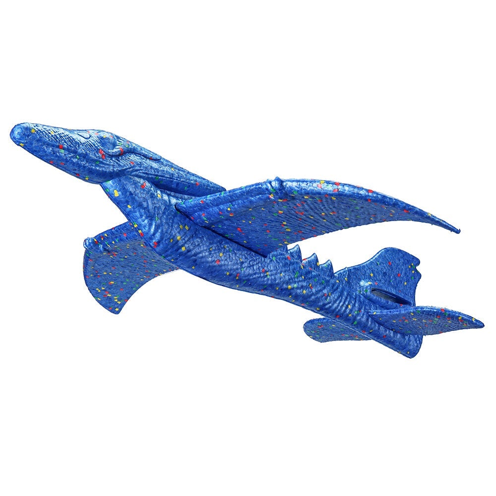 Inertial Foam EPP Airplane Dinosaur Winged Dragon Plane Toy 48cm Hand Launch Throwing Glider Aircraft