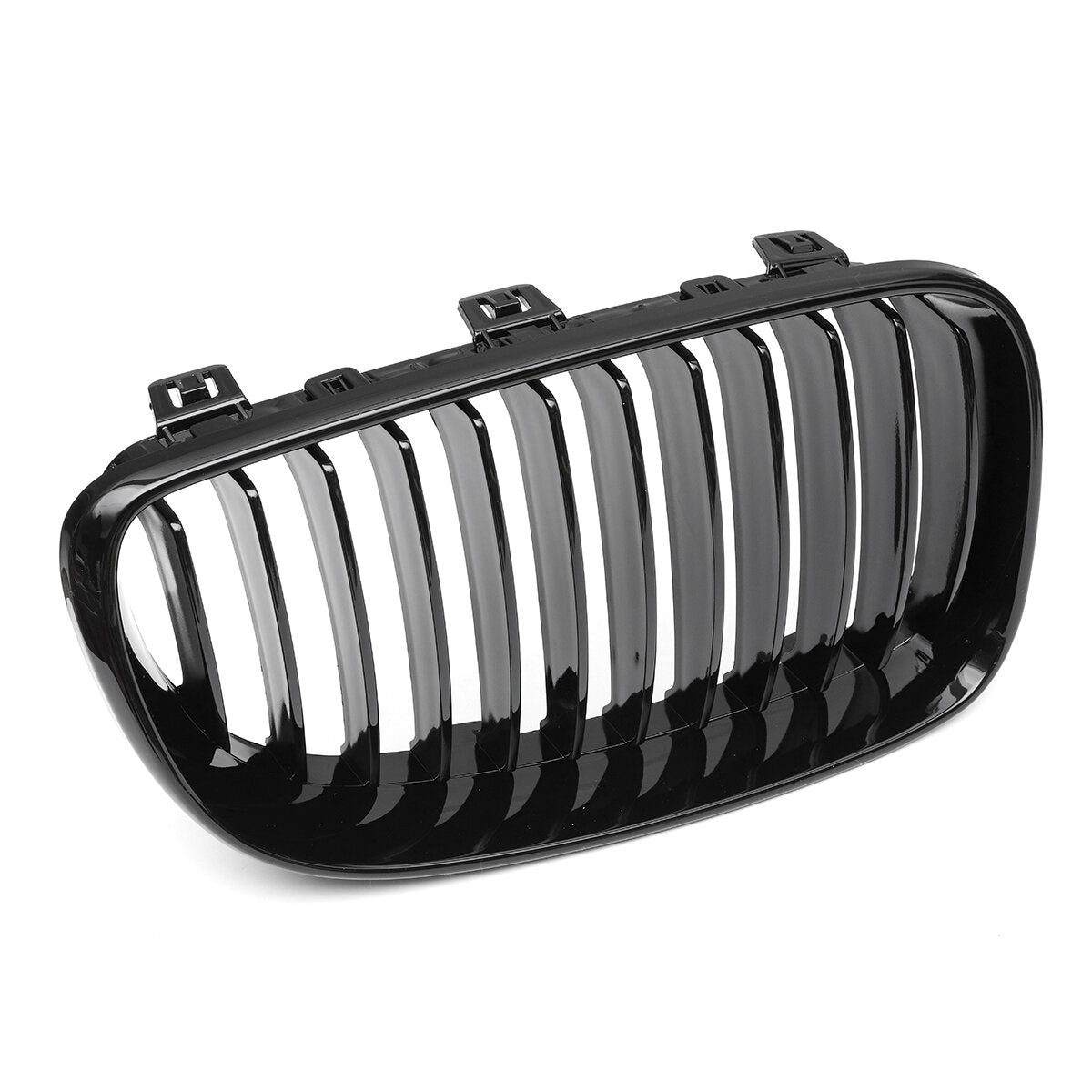 2PCS Gloss Black Front Kidney Car Grilles For BMW