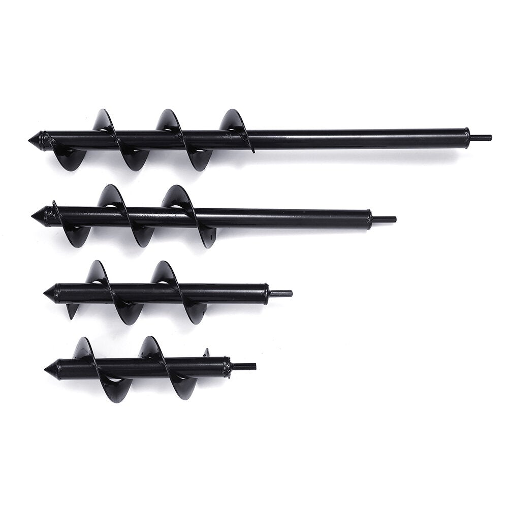 7.6x25/30/45/60cm Garden Auger Small Earth Planter Post Hole Digger Drill Bit