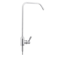 Stainless Steel Reverse Osmosis Faucet 360 Degree Swivel Spout Drinking Water Filter Single Handle Cold Tap