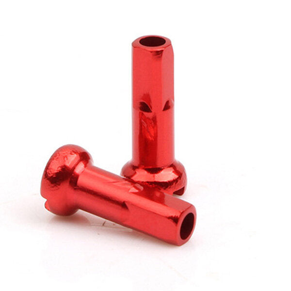 100PCS Aluminium Alloy Bike Spokes Cap Outdoor Bicycle Riding Colorful Spokes Cap