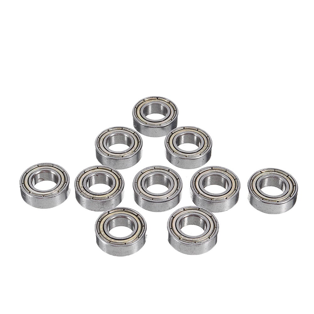 80Pcs 16mmx8mmx5mm Steel Shielded Deep Groove Ball Bearing