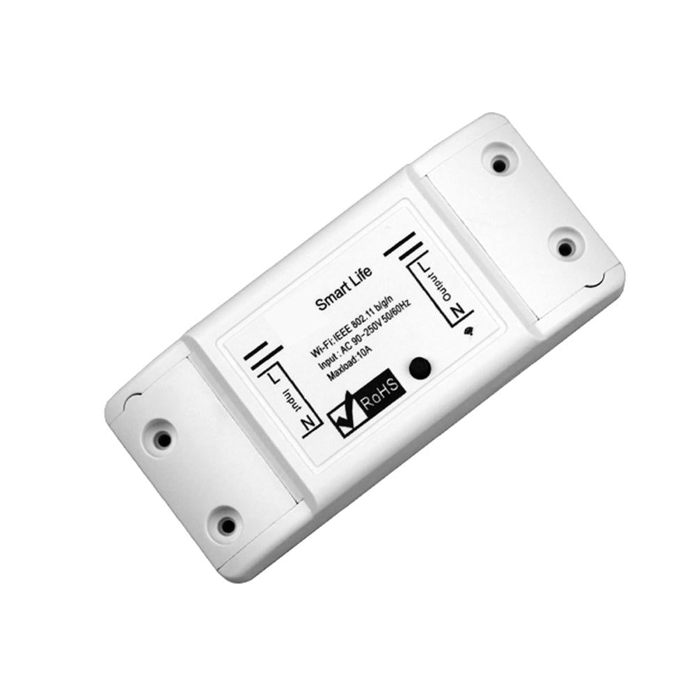 Smart Light Switch 10A DIY WiFi Module APP Remote Control Universal Breaker Timer Works with APP Alexa Google Home