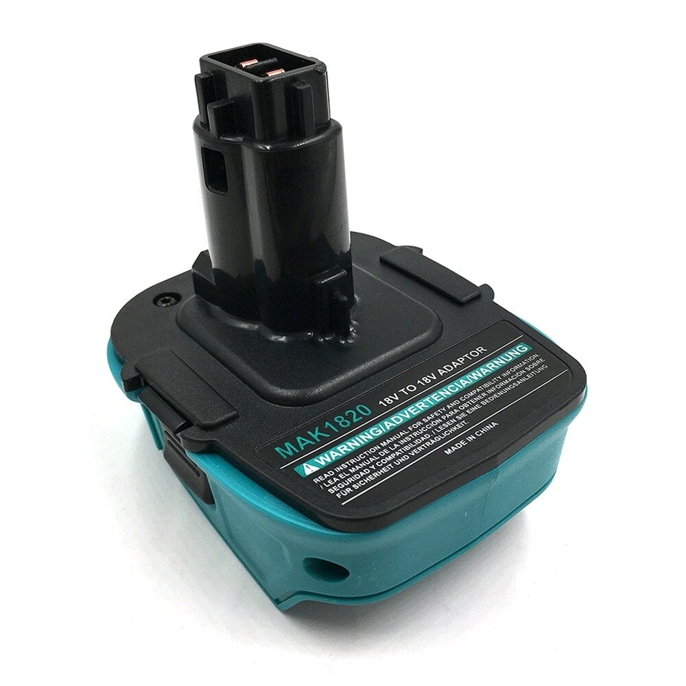 Converter Adapter Mak BL Series 18V Lithium Battery Converted to DEW DC9096 18V Nickel Battery