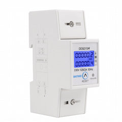 Reset and Reset Backlight Display Single-phase Household Rail Multi-function Energy 230V Meter