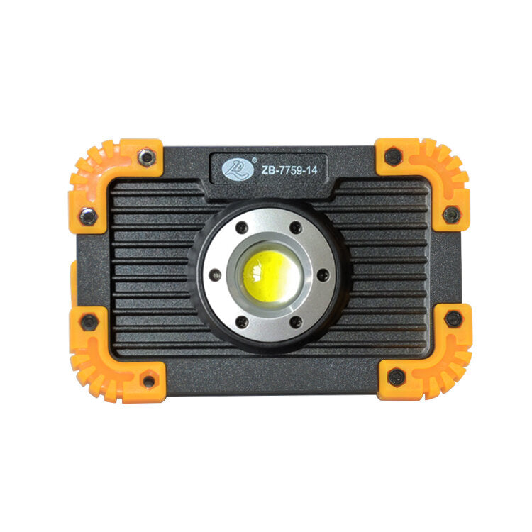 350LM Waterproof COB LED Floodlight USB Charging Outdoor Spot Work Lamp Camping Portable Searchlight