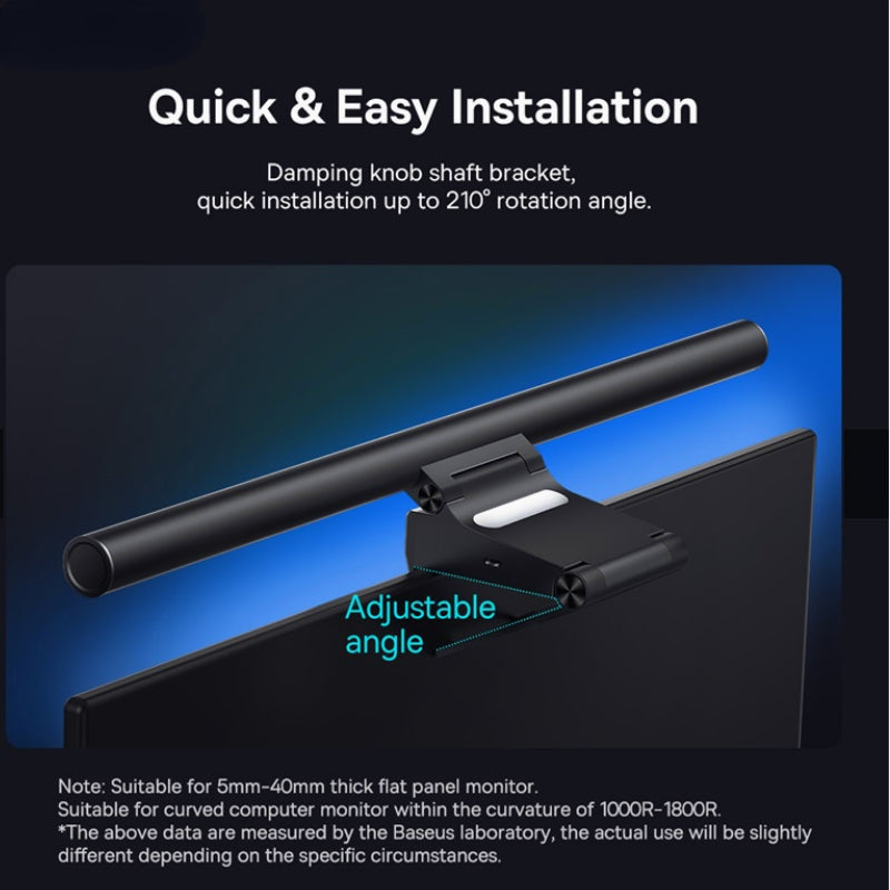 Monitor Hanging Light Desk Lamp Computer Laptop Light Table Lamp For LCD Monitor Lamp Study Reading Light