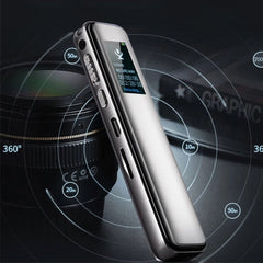 4GB 8GB 16GB Long Distance Mini Dictaphone Ultra Stereo Audio Digital Voice Recorder for Meeting