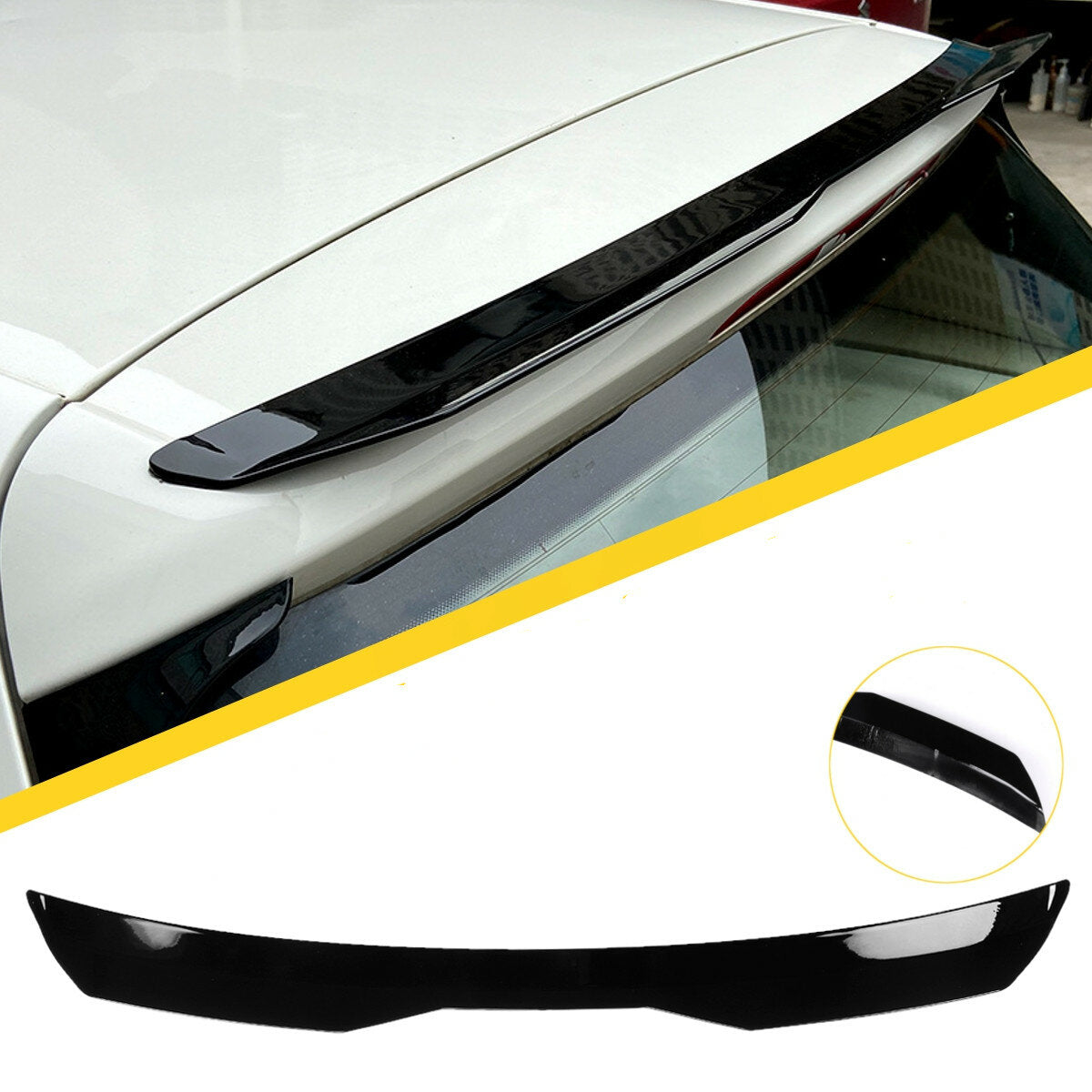Rear Wing Window Roof Spoiler Sun Rain Shade Vent Visor Lip