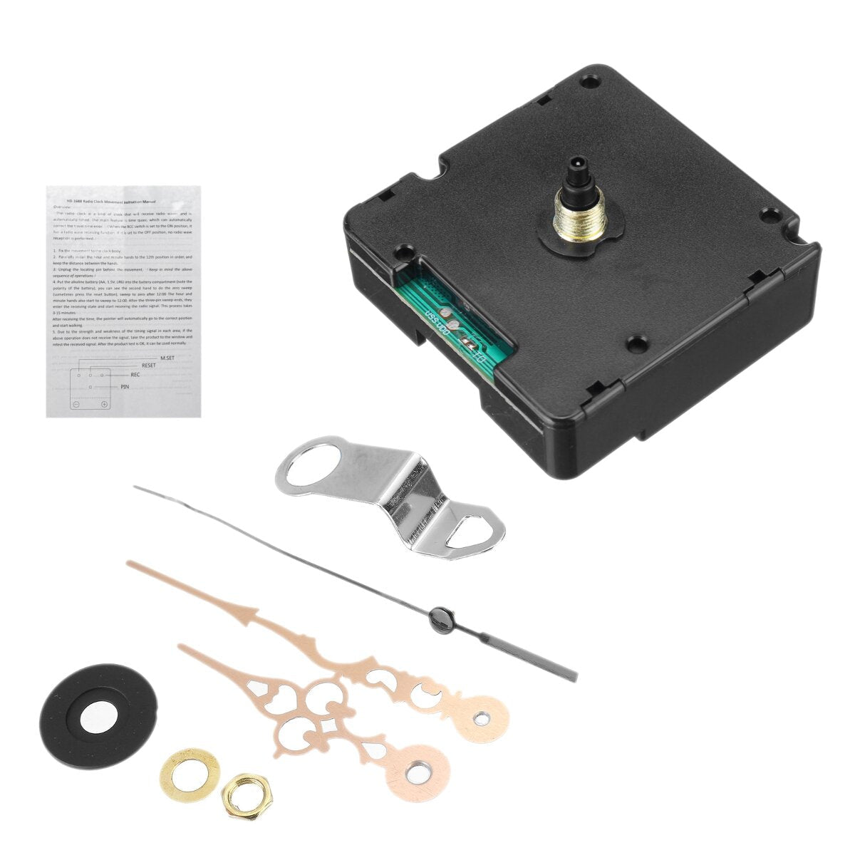 European Region Quartz Clock Movement Radio Controlled