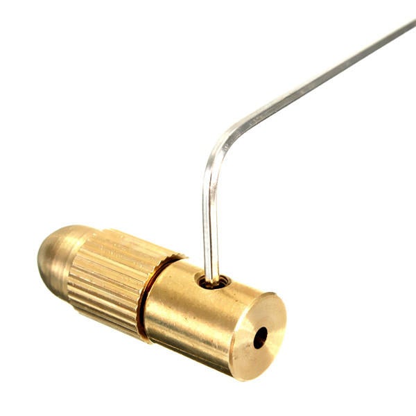 8pcs 0.5-3mm Small Electric Drill Bit Collet Micro Twist Drill Chuck Set with Allen wrench