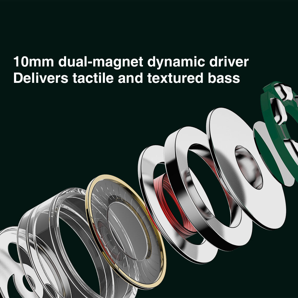 Dynamic Drivers In Ear Earphone Noise Cancelling Headphone 2Pin 0.75MM Connector for Mobile Phones PC Computer