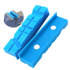 2pcs 140mm Vise Jaws Magnetic Reversible Soft Pads For Metal Table Vice