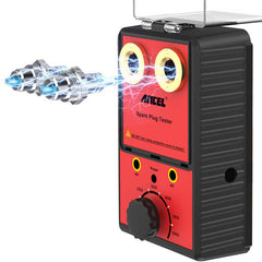 EU/US Plug 100- 240V 6000rpm Car Spark Plug Tester Ignition System Auto Diagnostic Tool Double Hole Analyzer