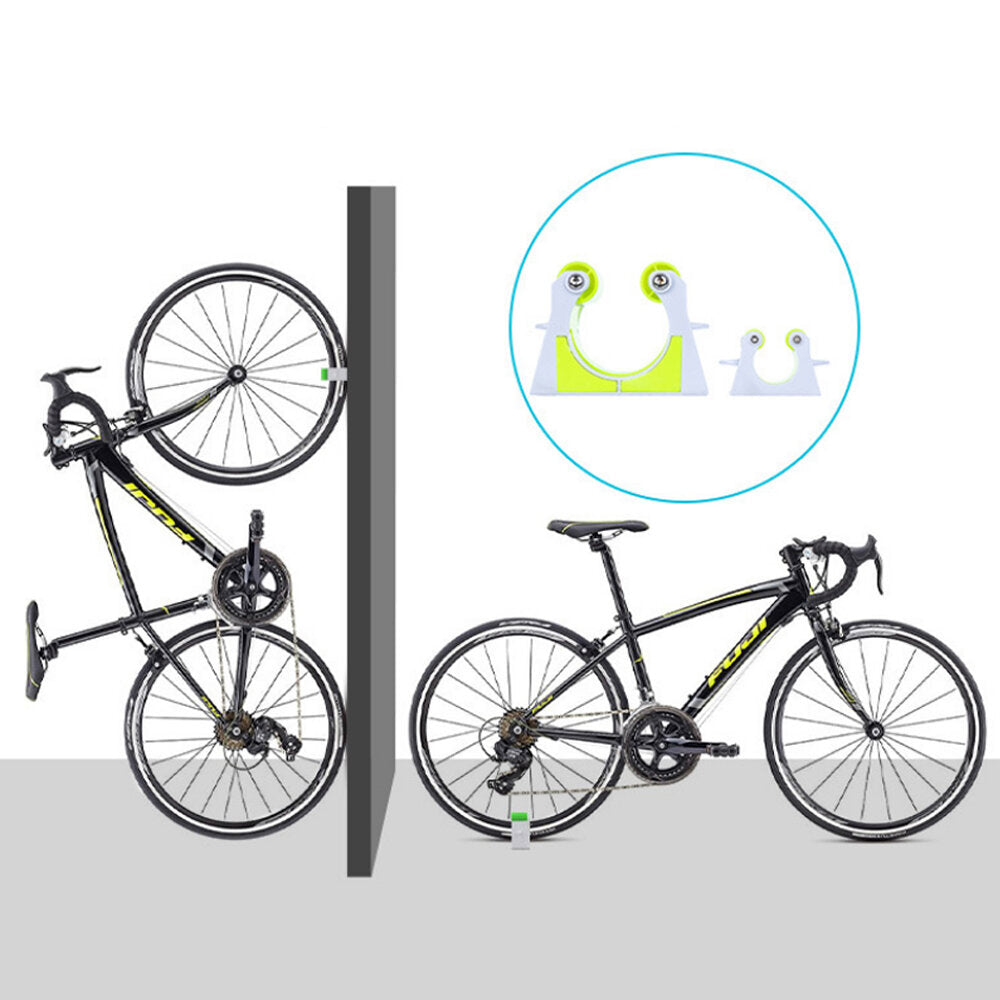 Bicycle Wall Mount Bike Parking Buckle Road MTB Display Stand Indoor Vertical Storage for Mountain Road Bike
