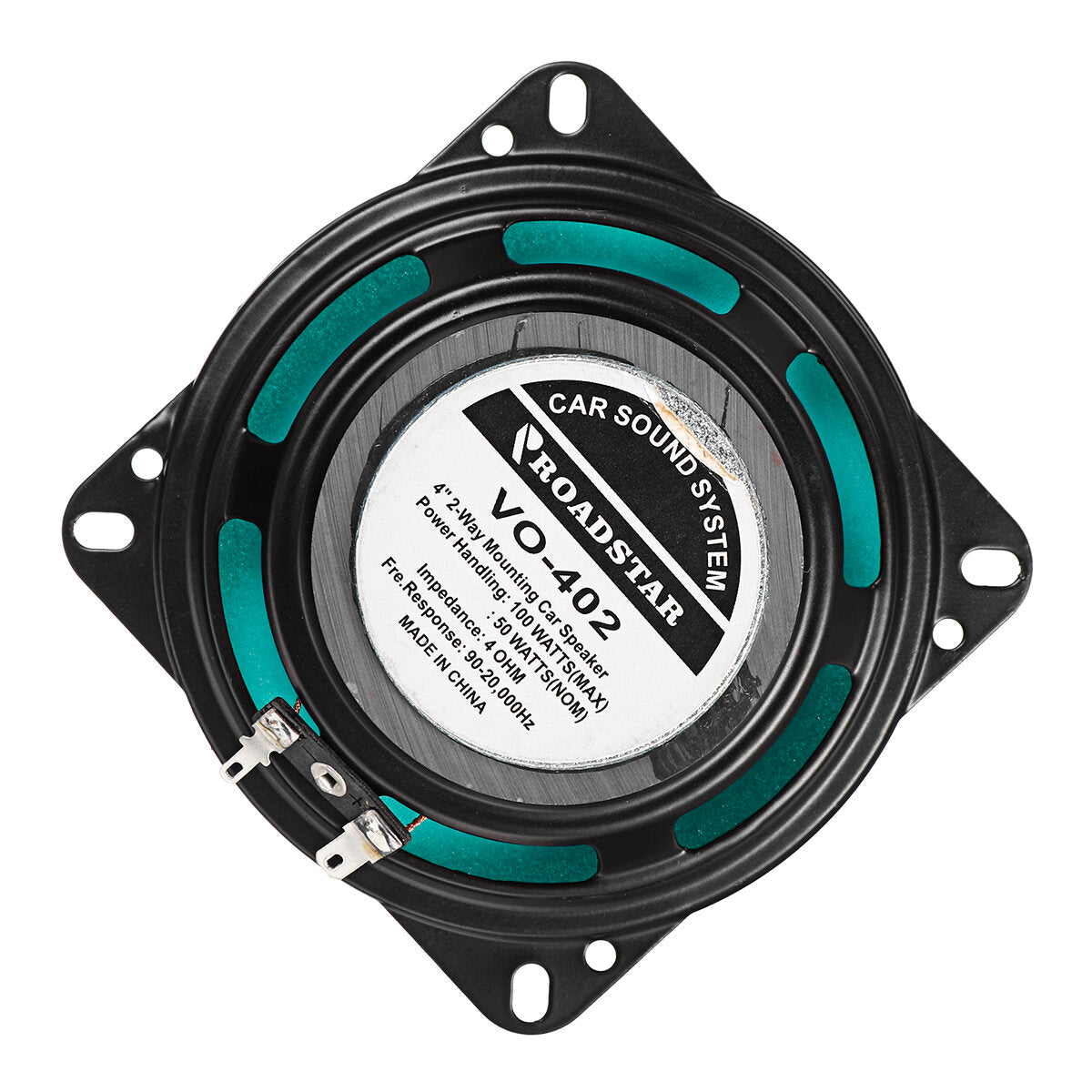 4-inch Car Way Hi-Fi Concentration Loudspeaker Auto Audio Loudspeaker 100W 4-ohm Vehicle Auto Stereo Audio Music Loudspeaker