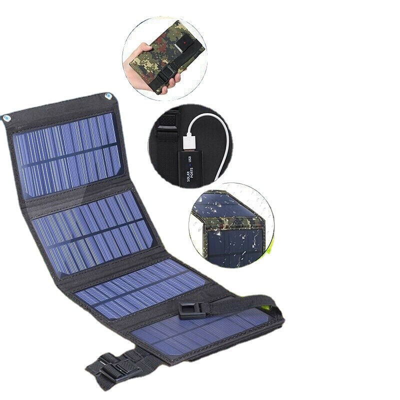 USB Foldable Solar Panel portable Flexible Small Waterproof 5V Folding Solar Panels Cells For mobile phone Battery Charger