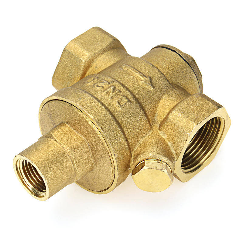 Brass Adjustable Water Heater Pressure Reducing Valve 1/2" 3/4" 1" 1-1/4" 1-1/2" 2" Safety Relief Valve Pressure Regulator Controller