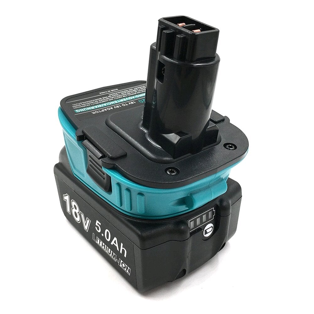 Converter Adapter Mak BL Series 18V Lithium Battery Converted to DEW DC9096 18V Nickel Battery