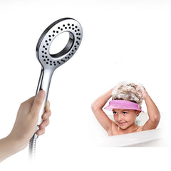 Intelligent Temperature Sensor Shower Head Handheld With Digital Display Smart Measuring Nozzle Sprinkler Children Ring