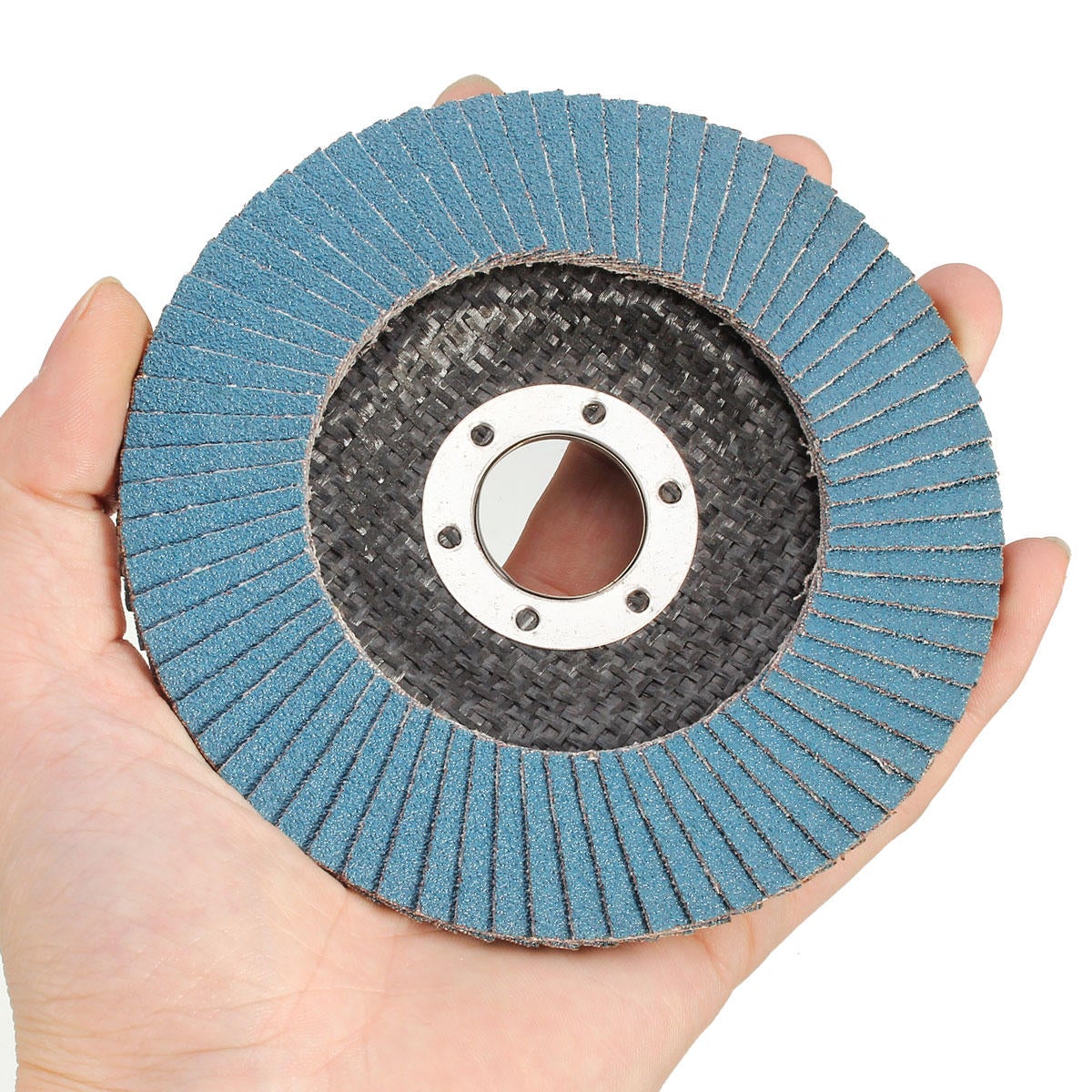 10pcs 115mm Polishing Sanding Wheel Flap Sanding Disc 120 Grit Angle Grinder Wheel