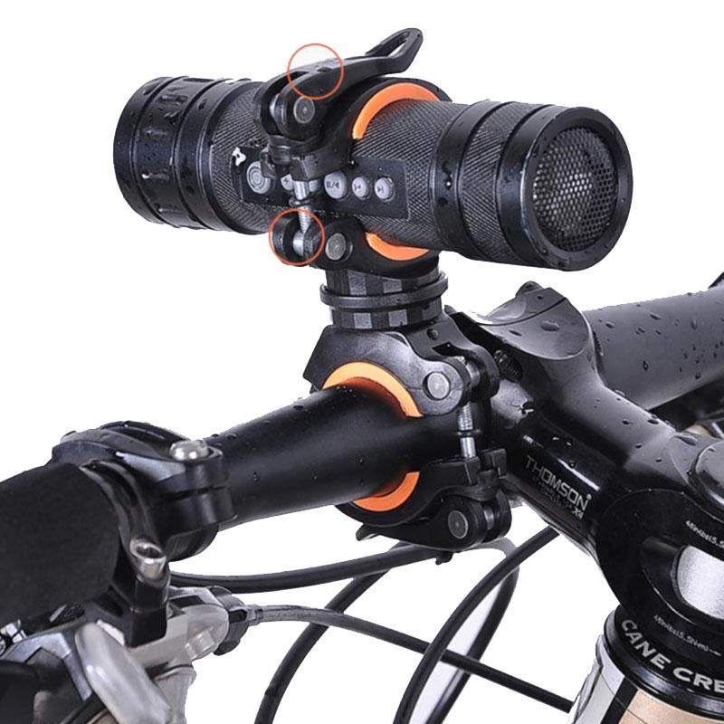 360 Angle Rotation Bike Flashlight Mount Holder Clip Multifunction Light Stand Fixing Stand