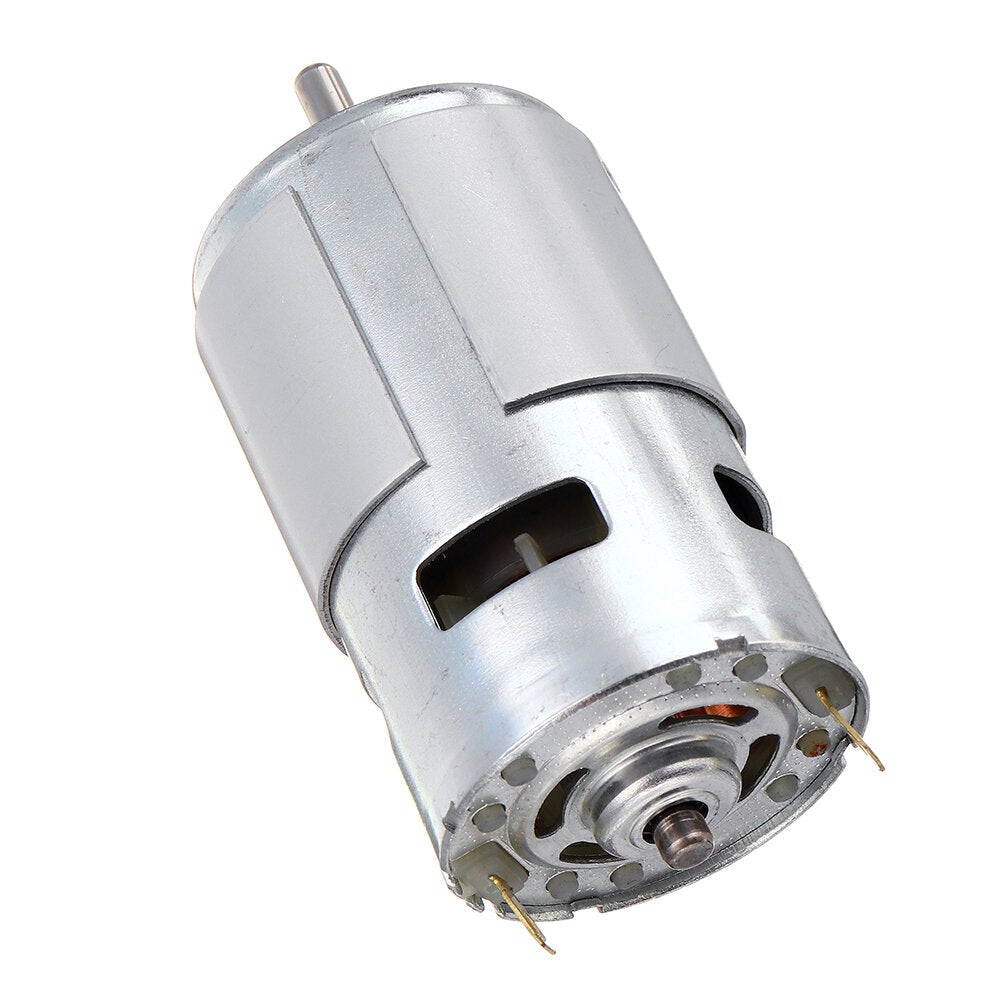 DC 12V 24V 180/288W DC Motor Large Torque High Power DC Motor Double Ball Bearing Spindle Motor