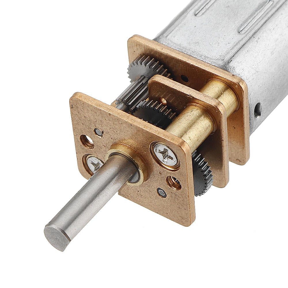 DC 12V Double Shaft Gear Motor Reducer Reduction Motor