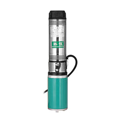 12/24/48V DC Submersible Pump Lift 22m Deep Well Water DC Pump Alternative Energy Solar Power Submersible Pump Irrigation Garden