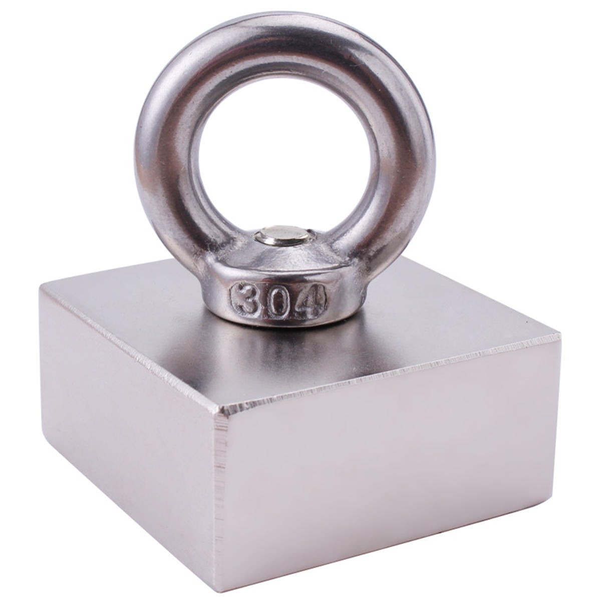 30x30x10mm Metal Detector Neodymium Recovery Magnet Treasure Diving Hunting Fishing Tool