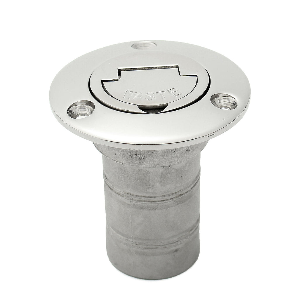 1-1/2inch 38mm Boat Deck Fuel Water Filler Keyless Cap Marine Fill 316 Stainless Steel