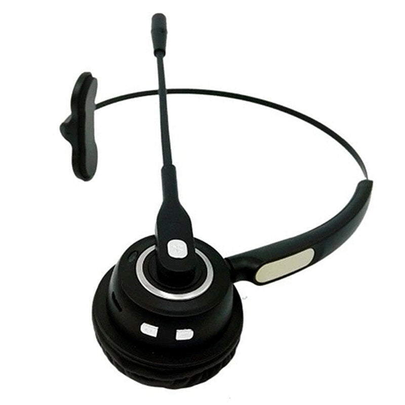 Head-mounted CLASS 2 Bluetooth Noise Reduction Earphone Handsfree Music Monaural Headphone for Computer Tablet PC Laptop