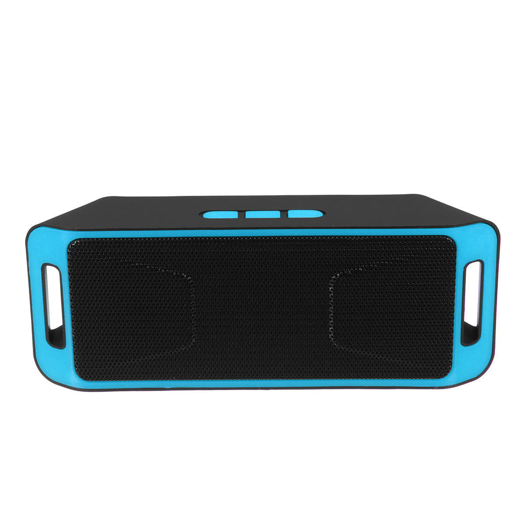 Portable Wireless Bluetooth V3.0 Speaker USB Flash FM Radio Stereo Horns