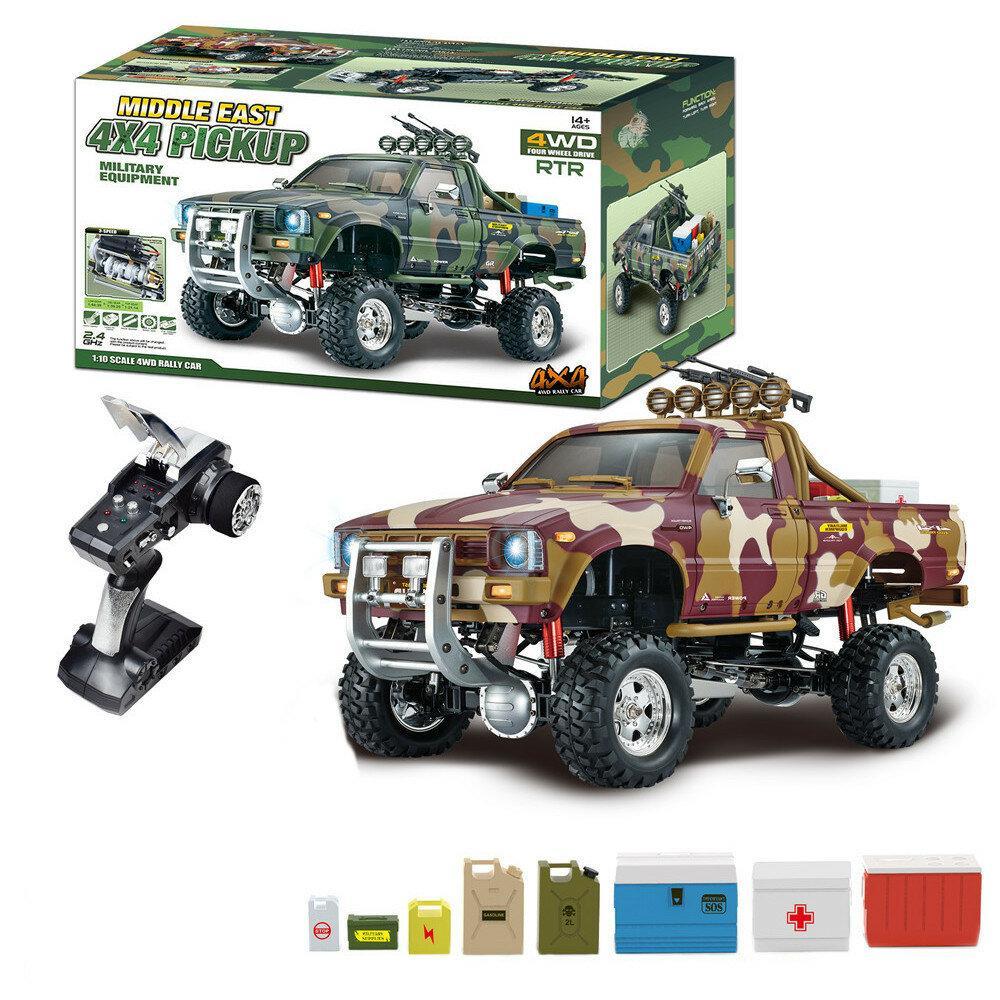2.4G 4WD RC Car EP Pickup Vehicles Rock Crawler Truck without Battery Charger Model