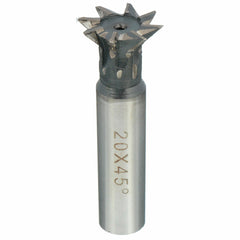 5pcs 20mm 45 Degree Dovetail Cutter End Mill Milling