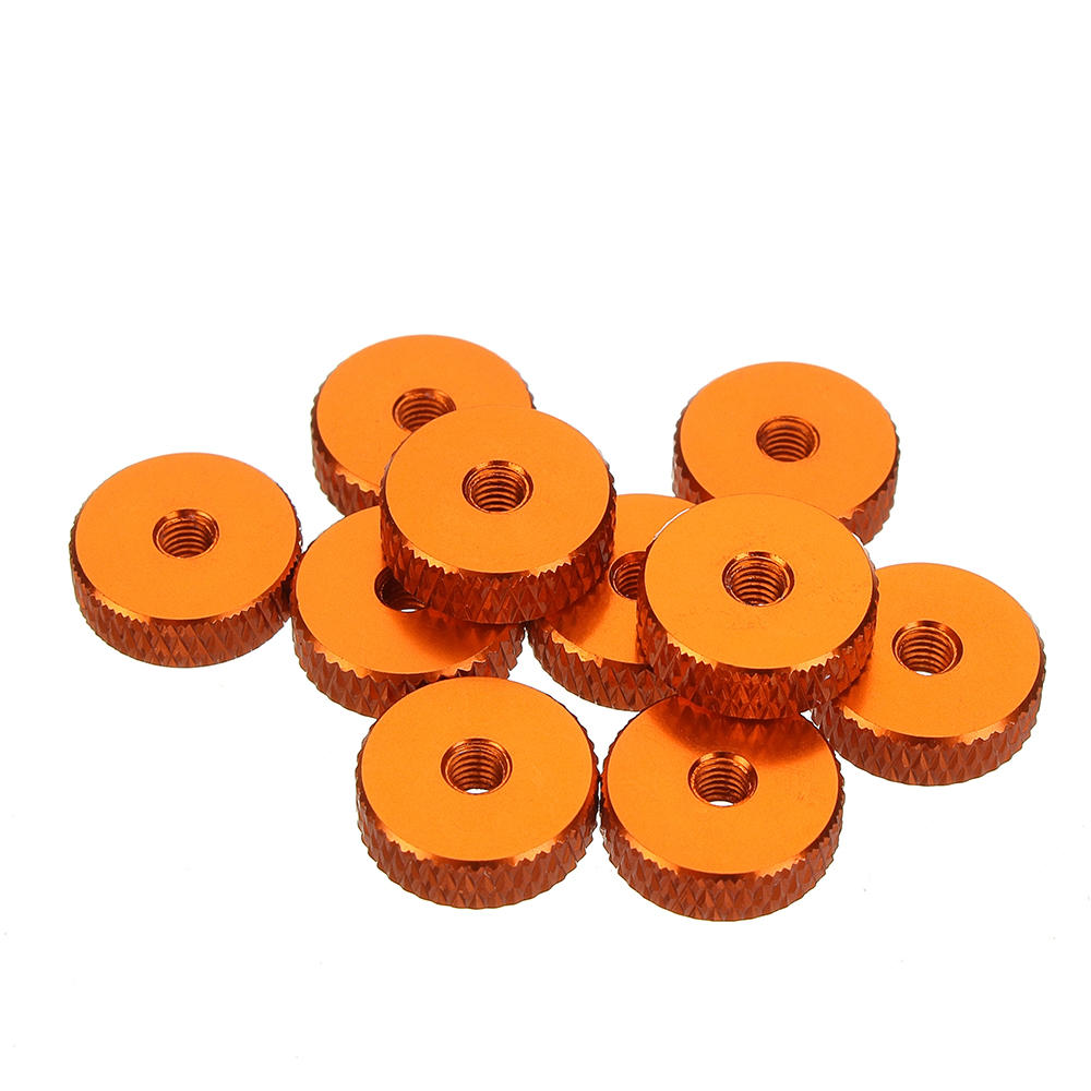 M4AN2 10Pcs M4 Big Cup Head Screw Washer Spacer Bolt Gasket Aluminum Alloy Multicolor