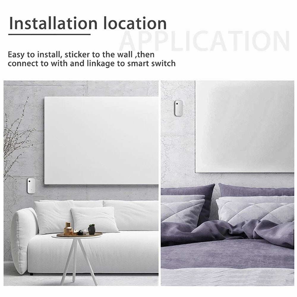 Smart Home WIFI Light Sensor 0~1000 Lux 180 Illuminance Smart Brightness Monitor Alarm