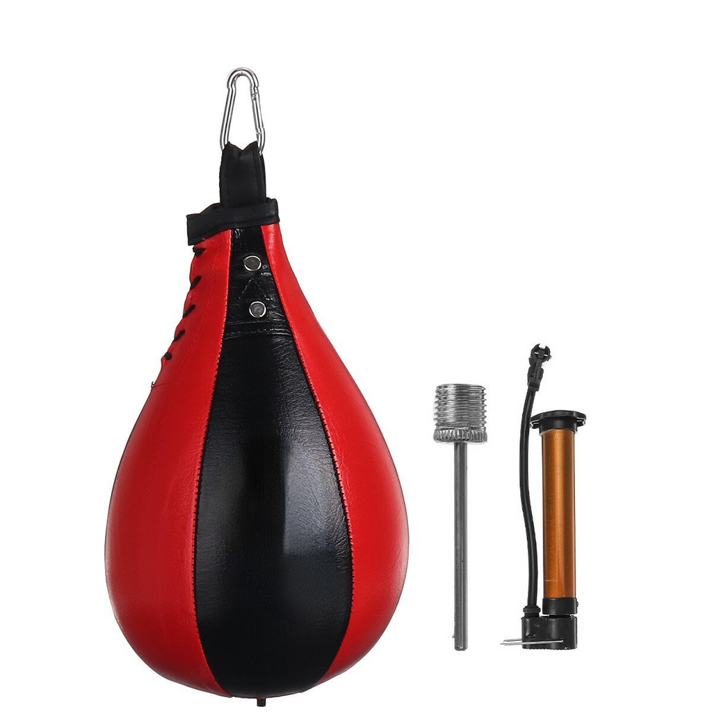 Punching Ball Inflatable Boxing Pear Shape Exercise Speed Bag Double End Boxing Speed Ball