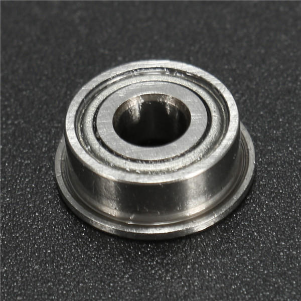 10pcs 4x10x4mm Metal Shielded Flange Ball Bearing